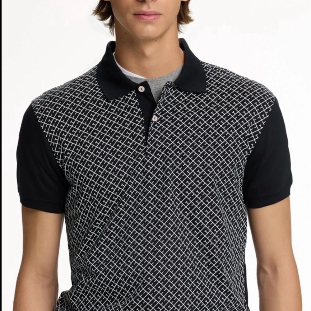 Carolina Herrera Men Polo Shirt XL